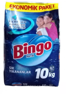 Bingo Matik Sık Yıkananlar Toz Çamaşır Deterjanı 10 kg Deterjan kullananlar yorumlar